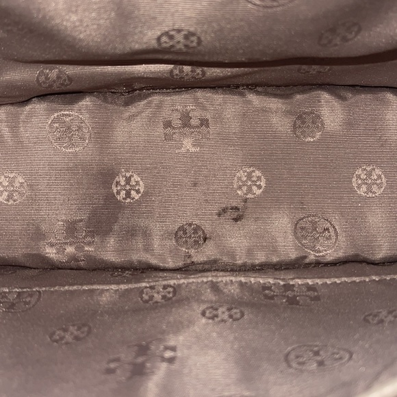An authentic grey/taupe color Tory Burch Bag - Picture 6 of 9